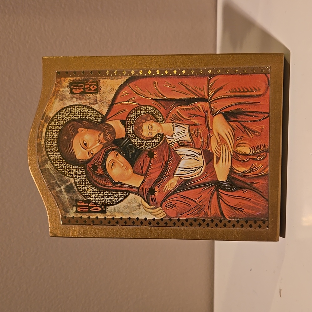 Sacred Family Printed Icon